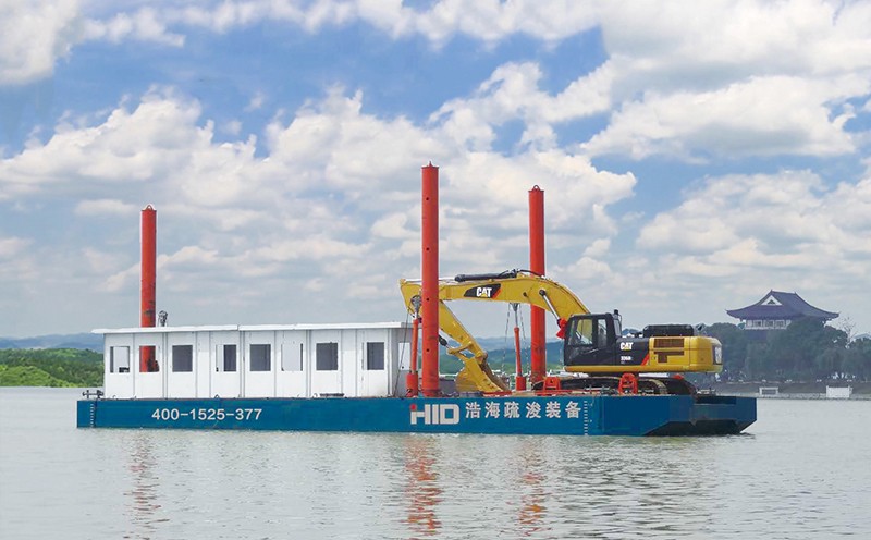 Port Infrastructure Mobile Excavator Platform factory